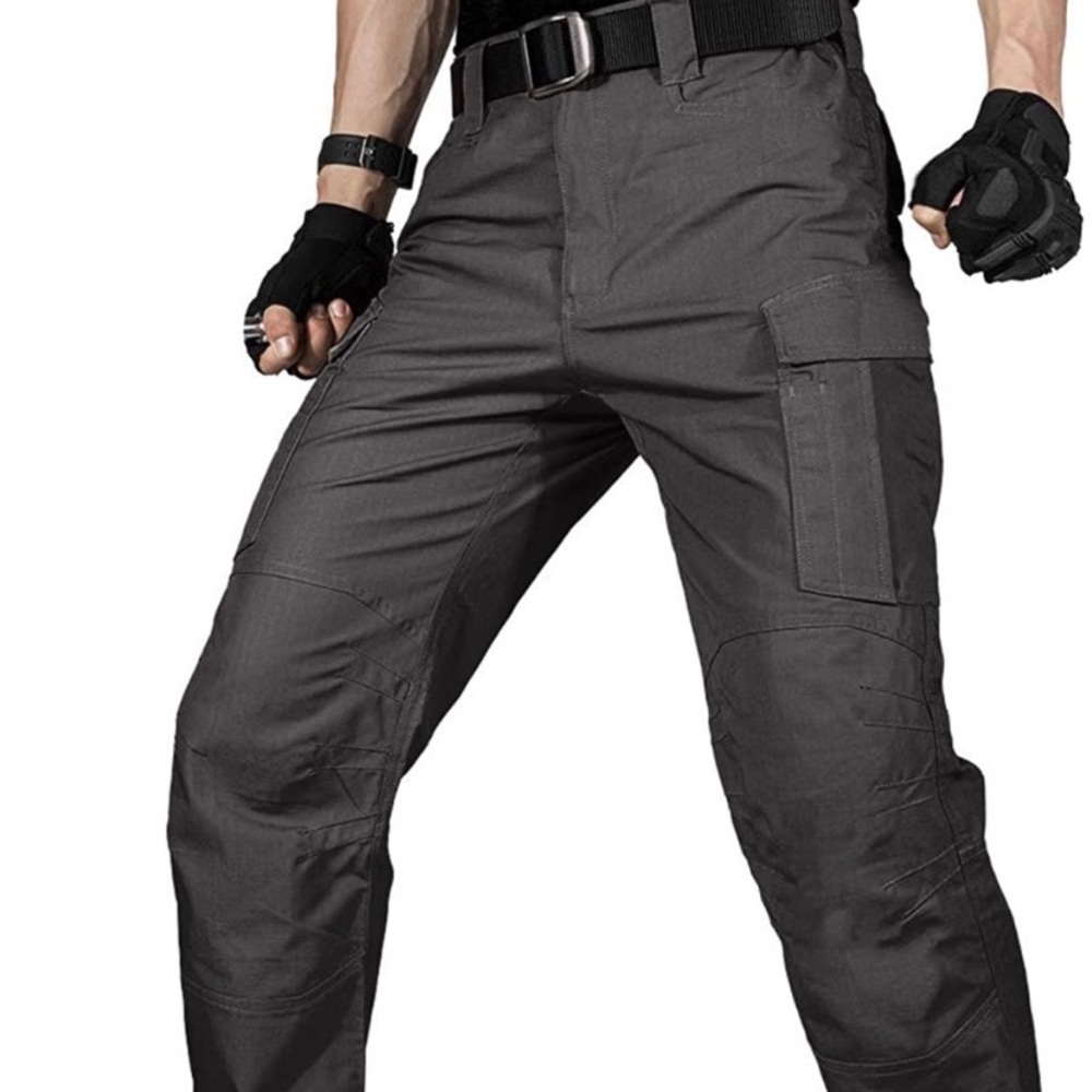 3/$18 FREE SOLDIER Mens Relaxed Fit Tactical Combat Army Cargo Work Pants 42x30